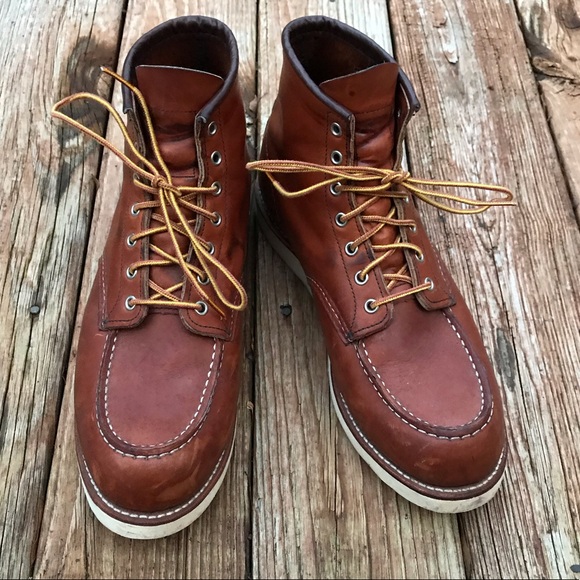 Red Wing Shoes Shoes Red Wing Heritage Classic Moc Boots Poshmark